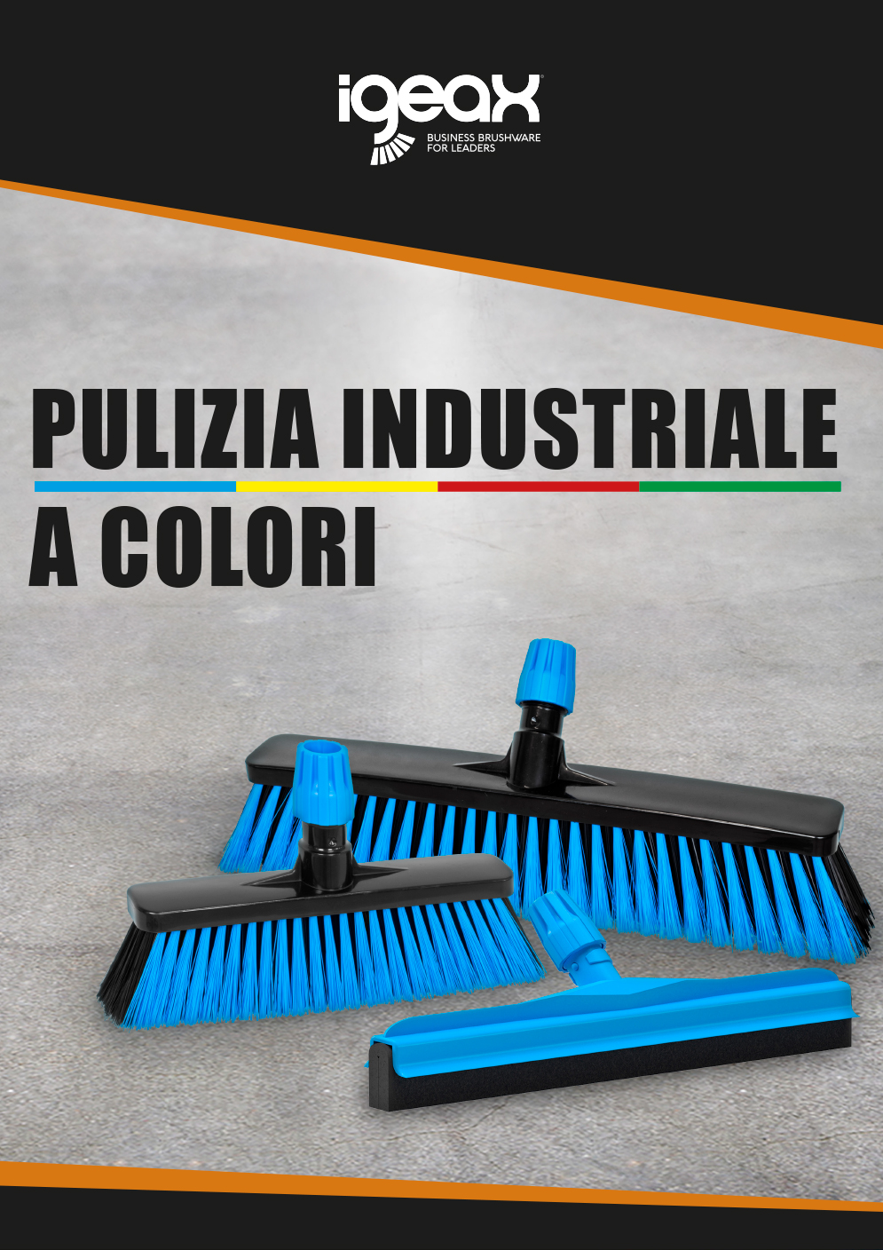 open the IGEAX Industrial cleaning in colours catalogue