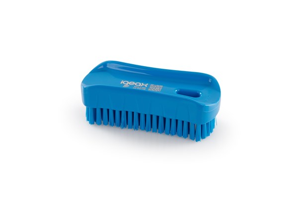 Small ergonomic brush - Blue - Medium bristle picture